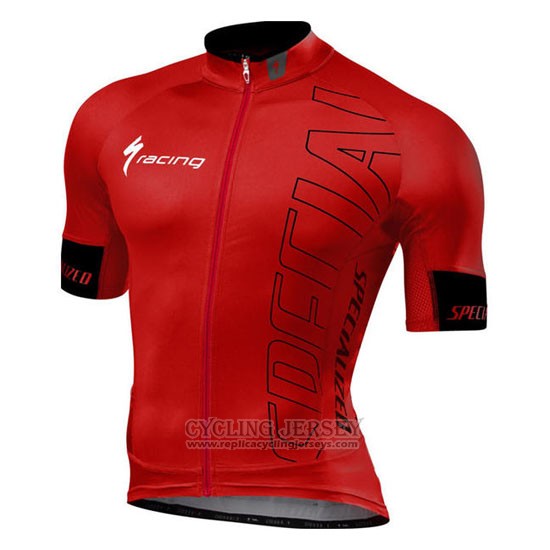 2016 Cycling Jersey Specialized Bright Red and Black 1 (2) Short Sleeve and Bib Short